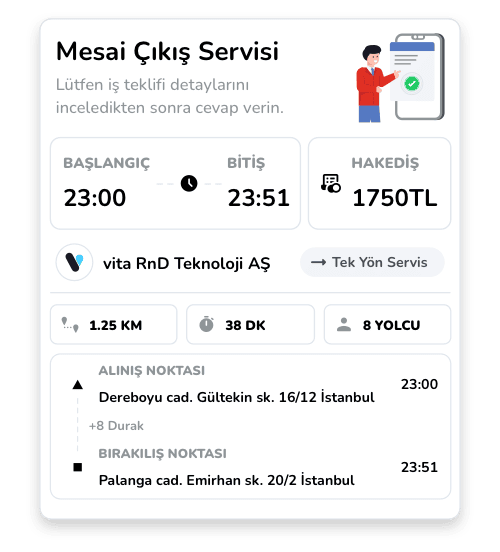Güncel Vardiya Planları ve Yolcu Listeleri