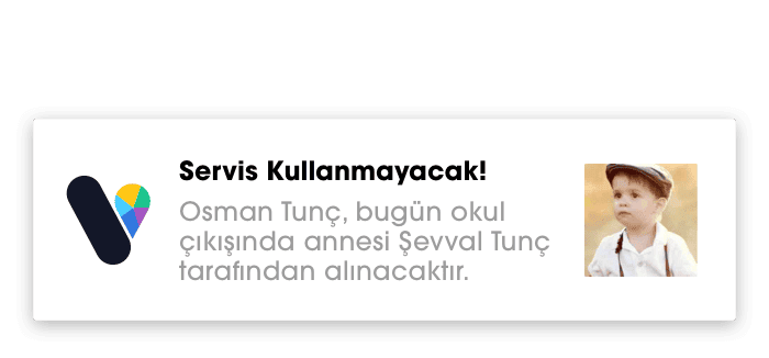 Güncel Servis Listeleri ve Anlık Haberleşme